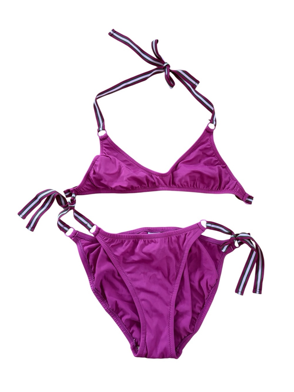 VTG Y2K 2003 J. crew bikini swimsuit ribbon NEW NWT small retro skimpy